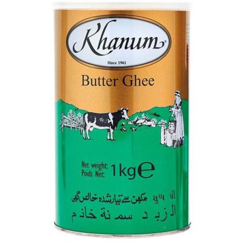 Khanum Butter Ghee 1kg – Tisztított vaj főzéshez és sütéshez