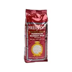 President Golden Sella előgőzölt basmati rizs 1kg