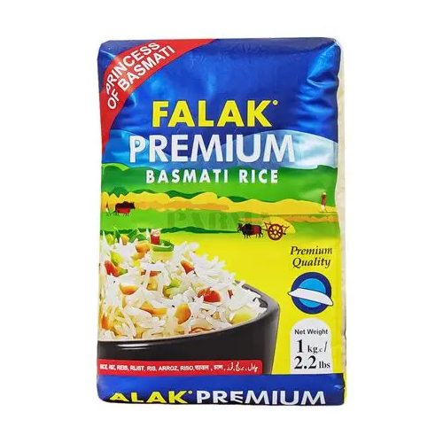 Falak Premium Basmati Rice 1kg – Prémium basmati rizs