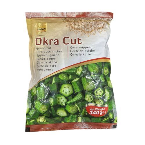 Frozen Cut Okra 340g – Fagyasztott szeletelt okra