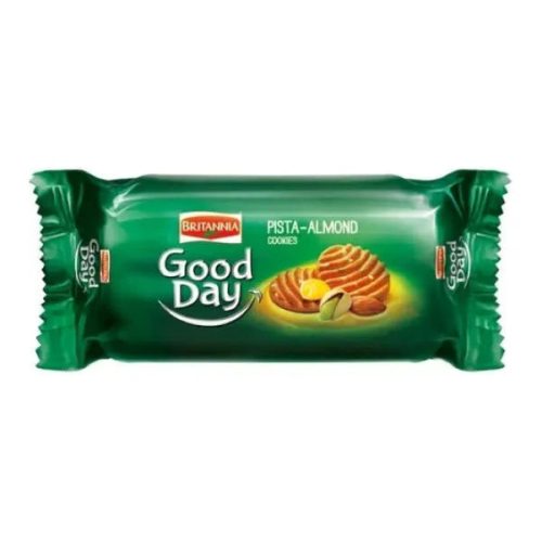 Britannia Good Day Cookies Pistachio & Almond 72g – Pisztáciás és mandulás keksz