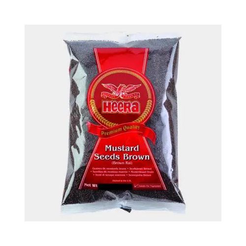 Heera Brown Mustard Seeds 100g – Barna mustármag