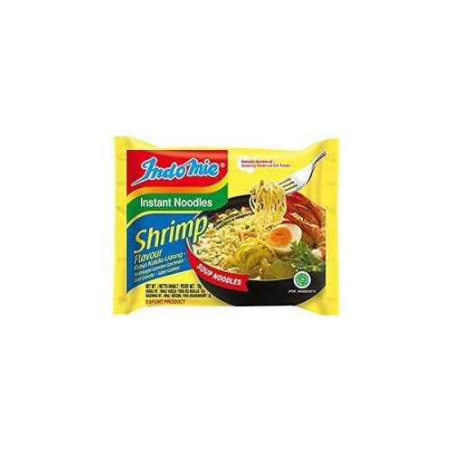 Indomie Shrimp Noodles 70g – Instant tészta garnélarák ízesítéssel