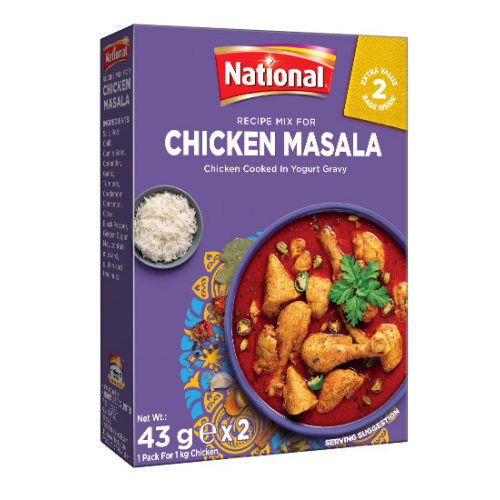 National Chicken Masala 86g – Csirkés curry fűszerkeverék