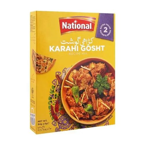 National Karahi Gosht Masala 94g – Karahi húsétel fűszerkeverék