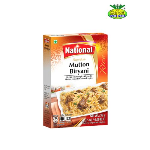 National Mutton Biryani Masala 78g – Bárány biryani fűszerkeverék