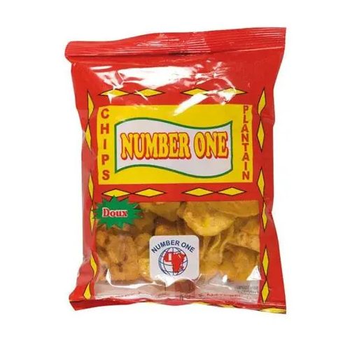 Chips Number One Sweet Plantain Chips – Édes főzőbanán chips