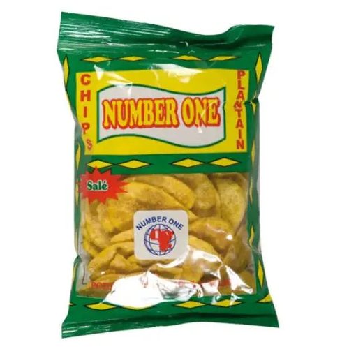 Chips Number One Salty Plantain Chips – Sós főzőbanán chips