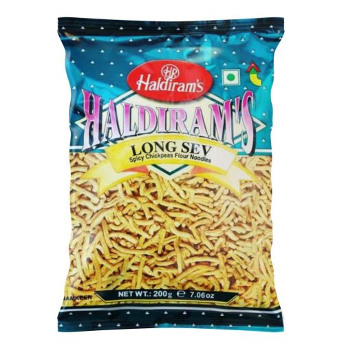 Haldi's Long Sev – Ropogós fűszeres csicseriborsó snack
