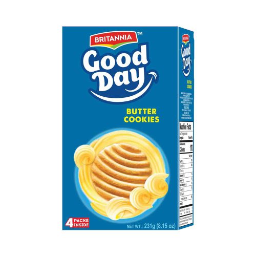 Britannia Good Day Butter Cookies – Vajas keksz 231g