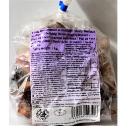   Darabolt, húsos marhabőr, EFP 1 kg – EFP Meaty Beef Hide in Pieces 1kg
