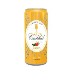  Kinza Saudi Cocktail alma–menta ízű szénsavas üdítőital 250 ml – Kinza Saudi Cocktail Apple & Mint 250ml