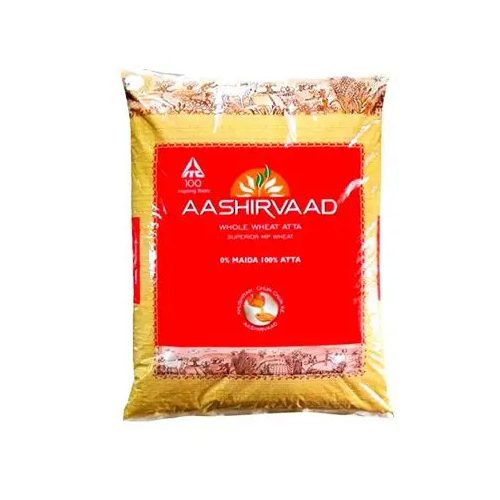 Aashirwaad Teljes kiőrlésű búzaliszt 5kg