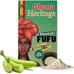 Ghana Heritage Fufu Plantain – Plantain fufu liszt