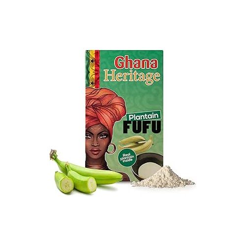 Ghana Heritage Fufu Plantain – Plantain fufu liszt