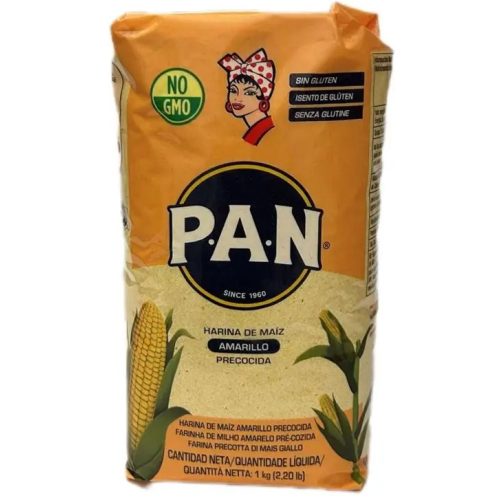 PAN Yellow Corn Flour 1kg – Sárga kukoricaliszt