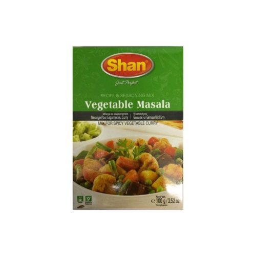 Shan Vegetable Masala 100g – Zöldség curry fűszerkeverék