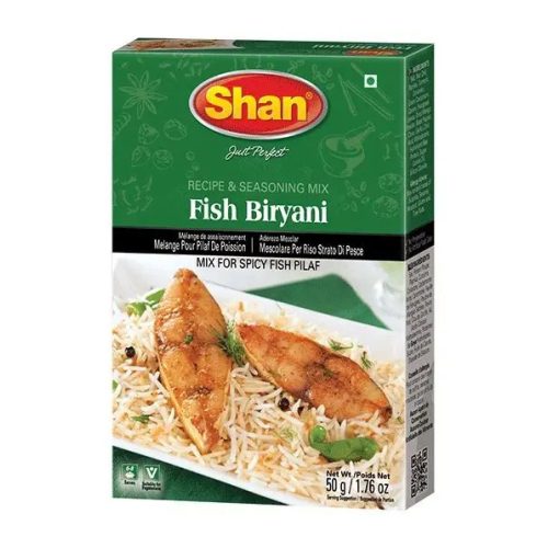 Shan Fish Biryani Masala 50g – Halas biryani fűszerkeverék