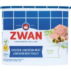 Chicken Luncheon Meat olives Zwan (csirkelöncs hús) 340g