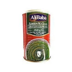   Ali Baba Sarson Ka Saag Canned 450g – Fűszeres mustárlevél főzelék