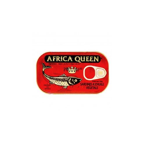Sardines Africa queen (szardínia) 125g