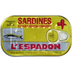 L'espadon Sardines 125g